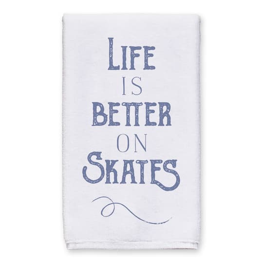Life On Skates Tea Towels - Set of 2